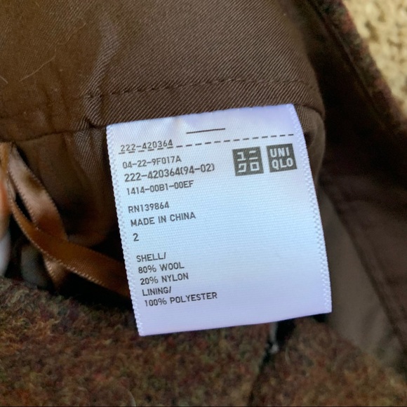 BUNDLE SALE 🍓 Wool Blend Mini Skirt 🍓 - Picture 3 of 3